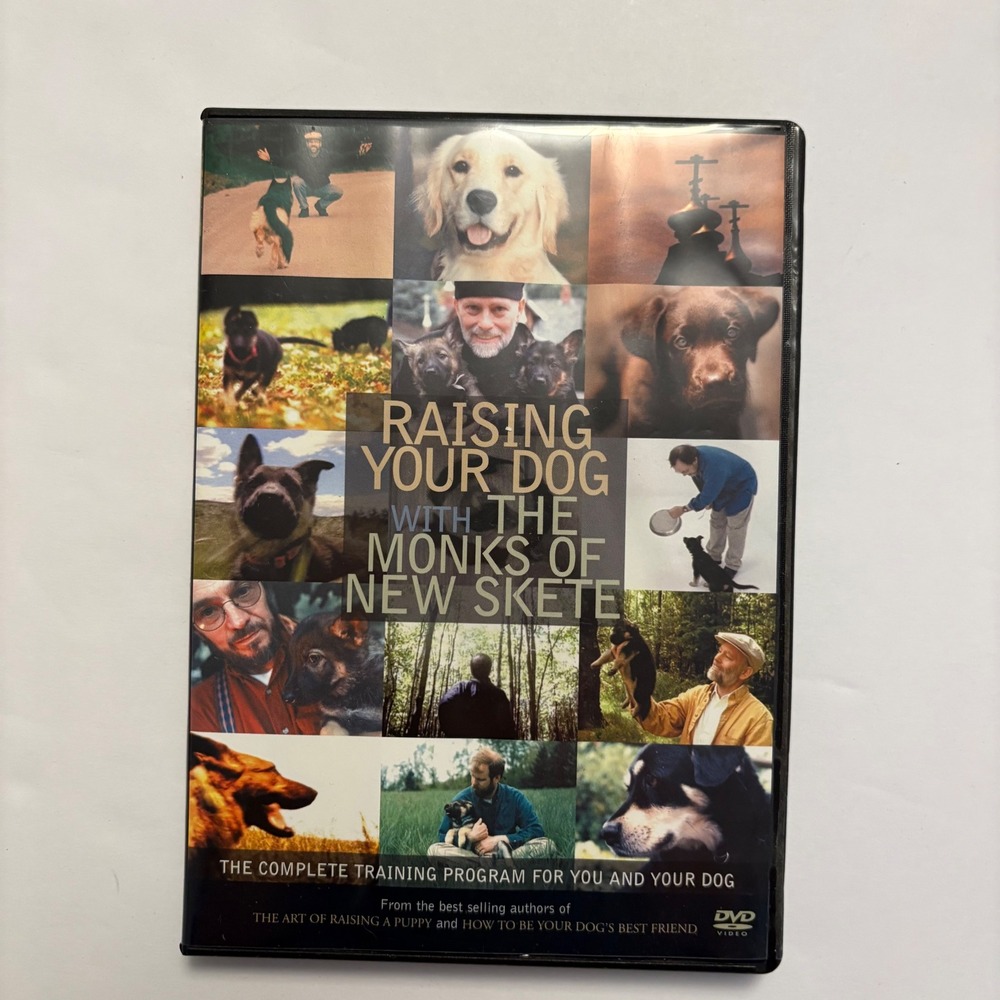 Monks of New Skete Raising Your Dog DVD Set Unisex OS Black Training Program